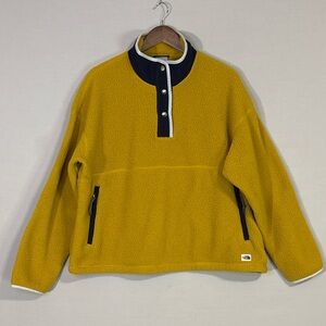 The North Face Mustard Fleece Pullover